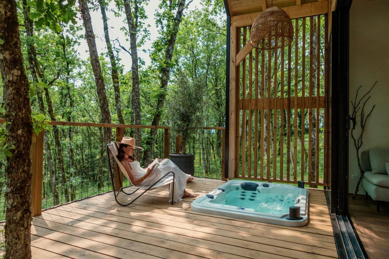 Wabi Sabi Lodge - Spa&Sauna Privatif - Foret Turenne Bagian luar foto
